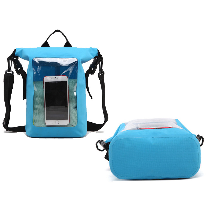Clear Window Floating Waterproof Dry Bag for Kayaking Beach Rafting Boating Hiking Camping
