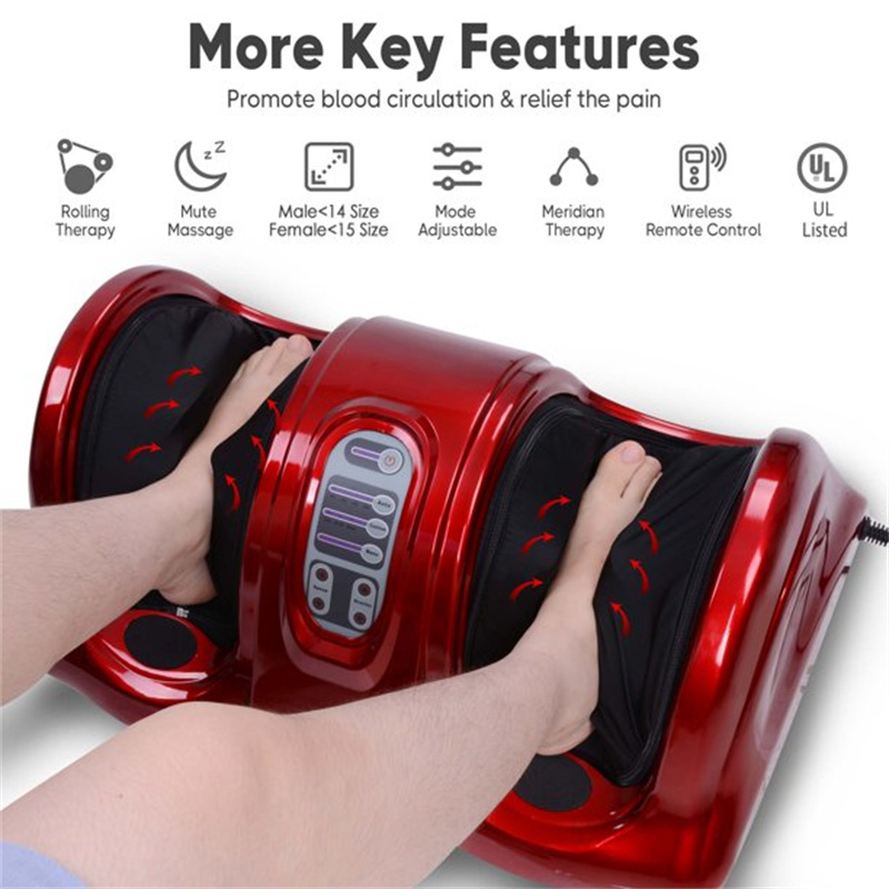 Foot Massager Type and Foot Application Pressure Points