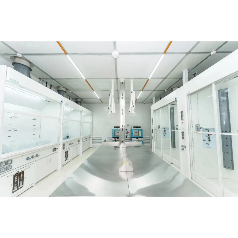 User Friendly School Lab Fume Hood with Emergency Stop Button for Work