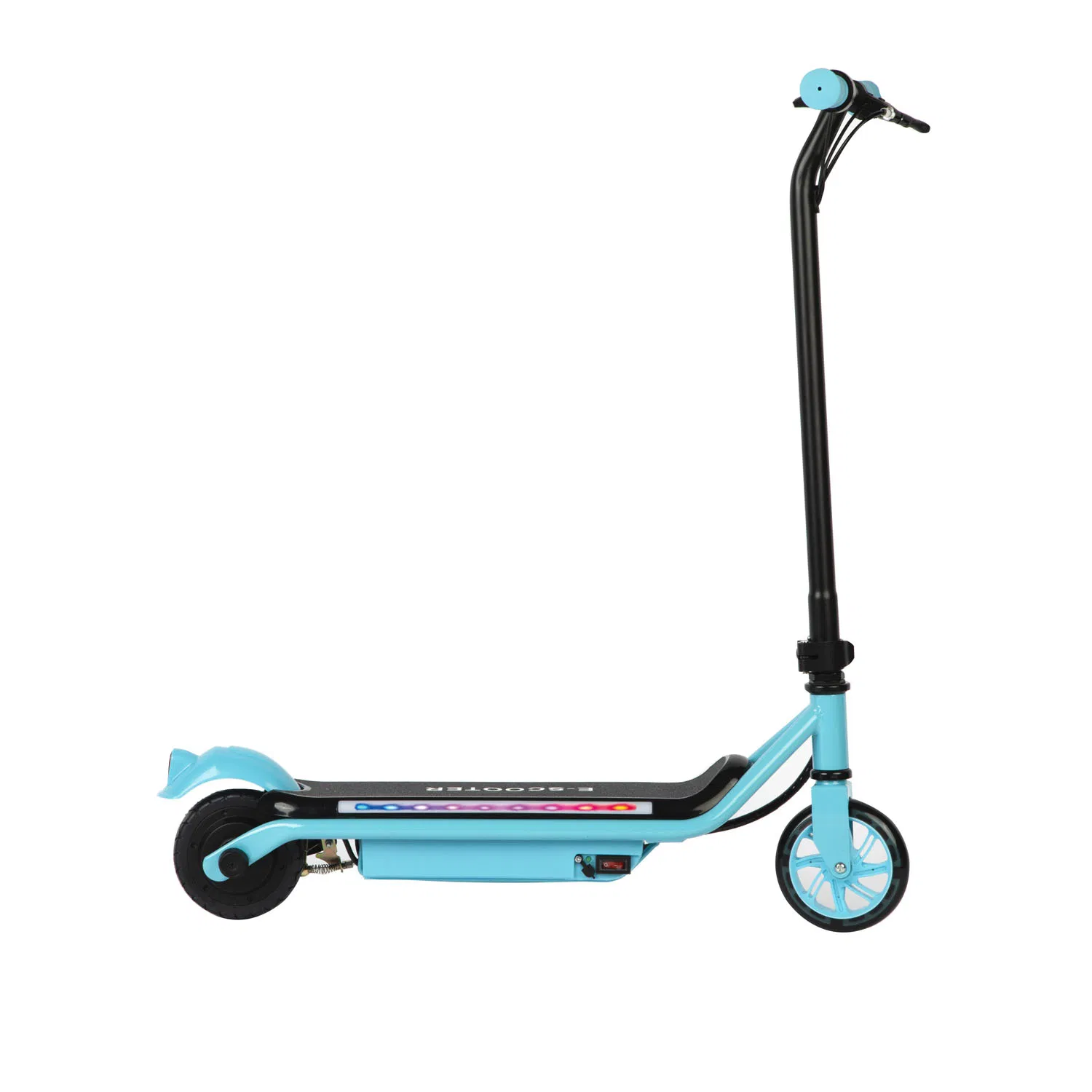 Lightweight Blue Shining LED Light Brushless Hub Motor Children's Electric Scooter