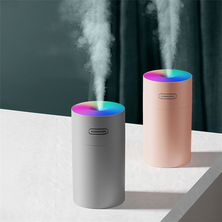 270ml Air Humidifier Mini Portable Cool Mist Ultrasonic Atomizer USB Humidifier for Bedroom