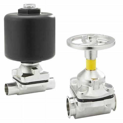 Stainless Steel Aspetic Pneumatic Welding Diaphragm Valves