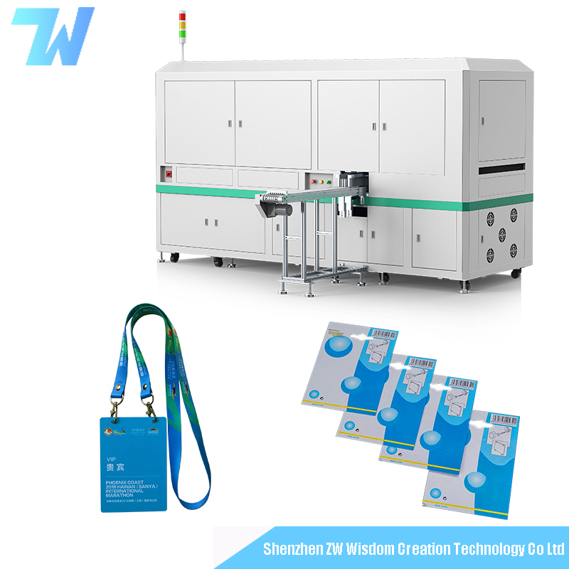 Oversize Commercial Industrial Automatic Name PVC ID Business Card Cutter Cutting Machine