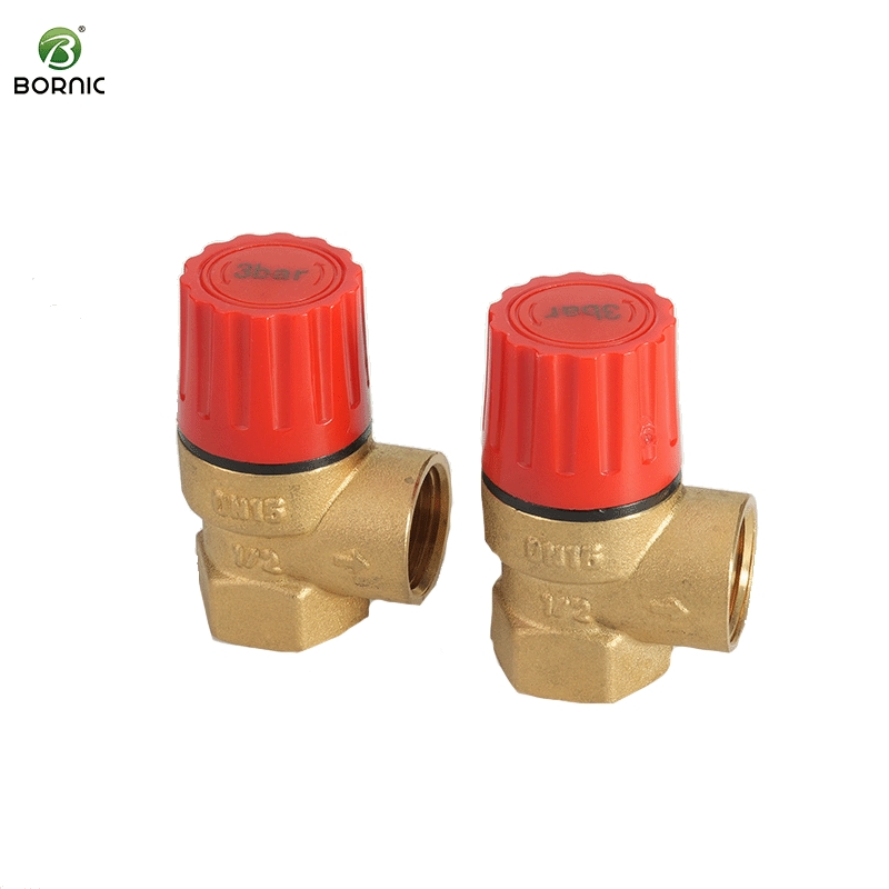 Brass Safety Hydraulic Gas Boiler Pressure Safety Valve Water Heater Safety Valve for Boiler