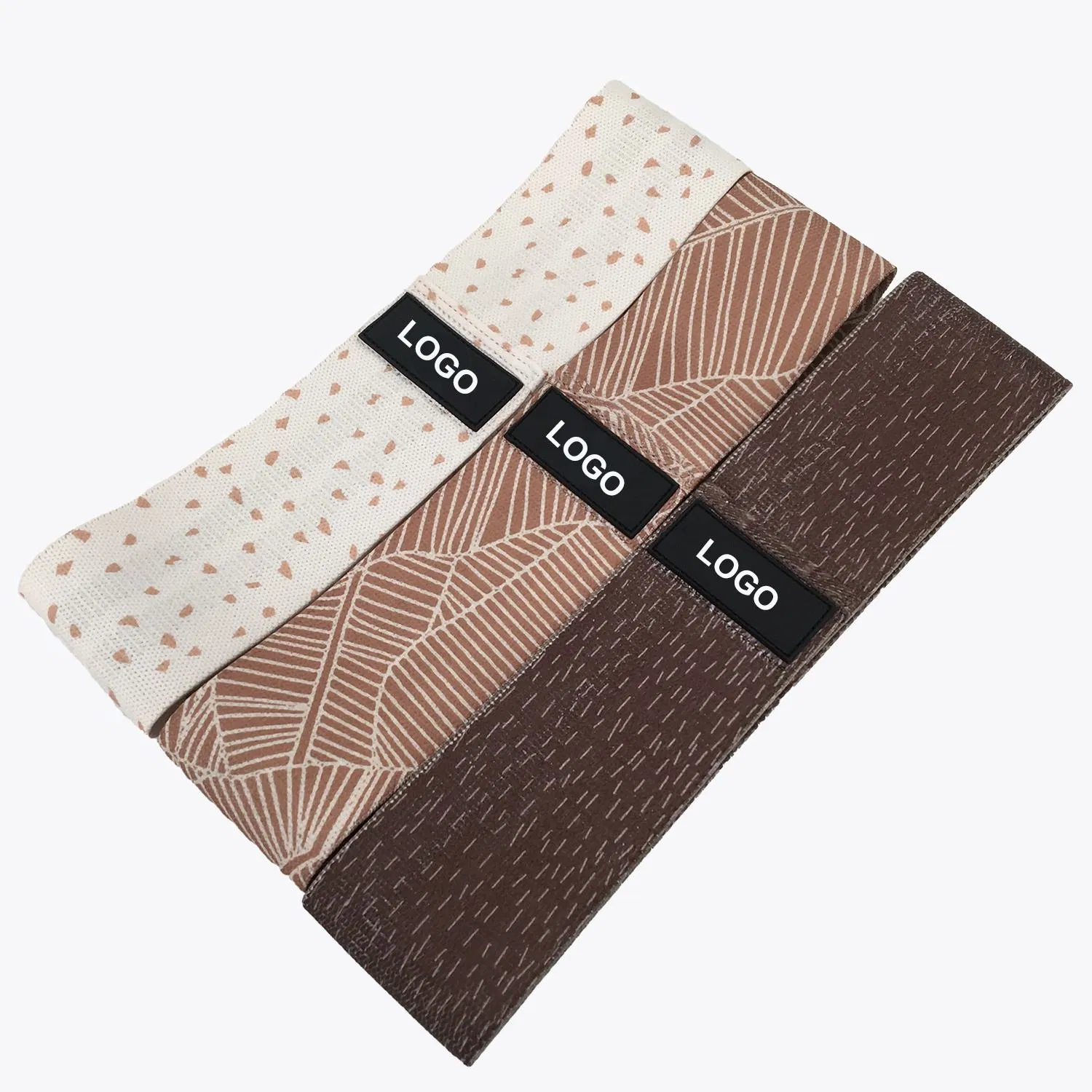 Custom Elastic Latex Hip Circle Resistance Band for Gym and Yoga Stretch Exercise Band Set Available for Custom Order