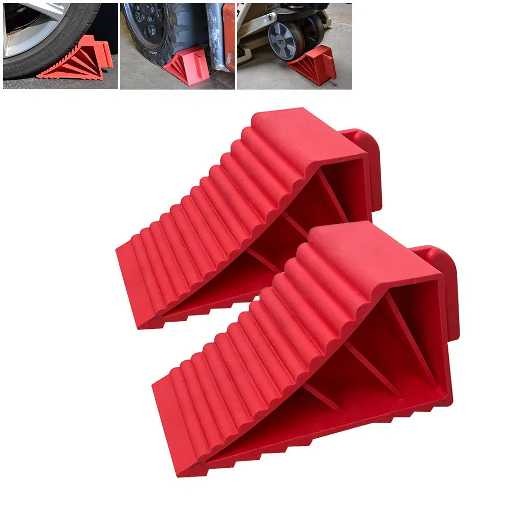 TPR Camper Car Vehicle Parking Equipment Trailer Wheel Chock Wedge