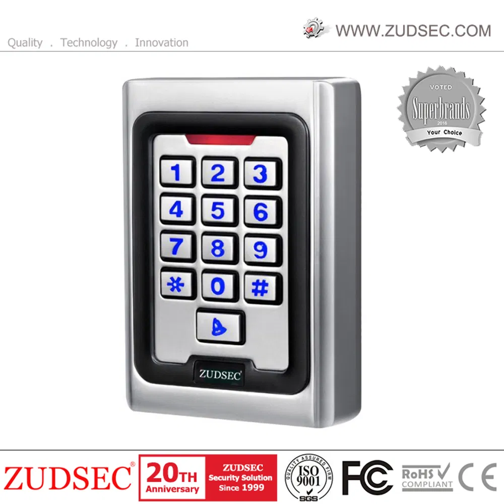 High Quality Standalone RFID Door Access Control System with Key Panel Backlight Kaypad