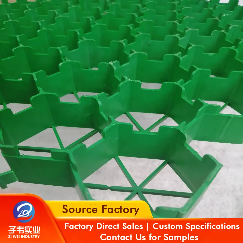 ODM Permeable Paver Plastic Lawn Grid Green Parking Driveway Grid HDPE Grass Paver