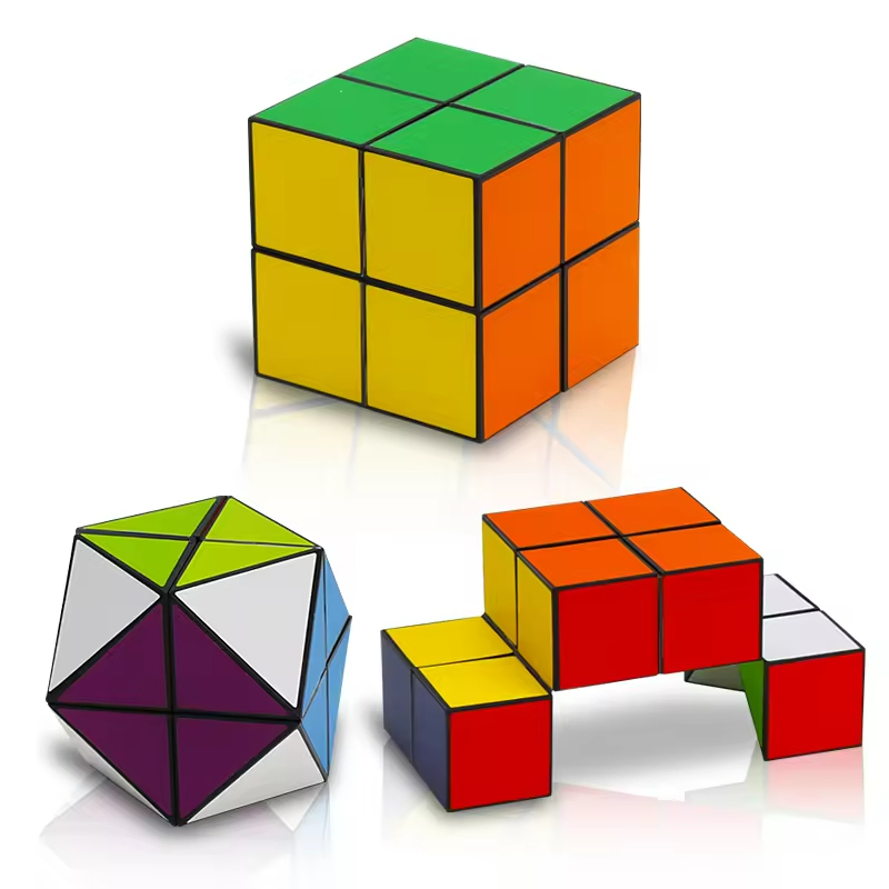Transforming Geometric Puzzle Magnetic Infinity Cube Fidget Toy Fidget Stress Anxiety Relief Magic Puzzle Cube Manufacturer