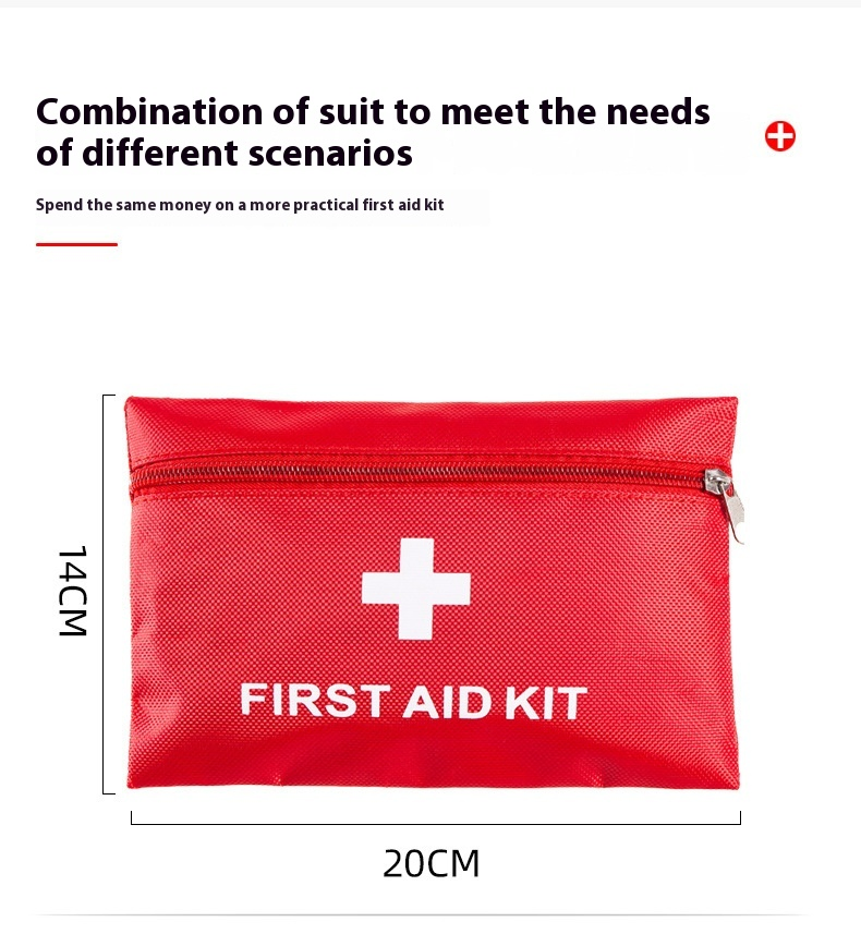 CE Factory Direct Approved Small Size Promotional Pocket Mini First Aid Kit Small Bag