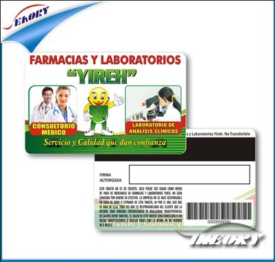 Two Sides Printing PVC Card with Magnetic Stripe
