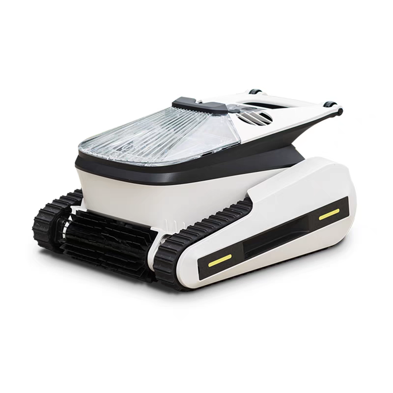 Automatic Wall-Mounted Robotic Pool & SPA Cleaner Waterproof Cordless Robot