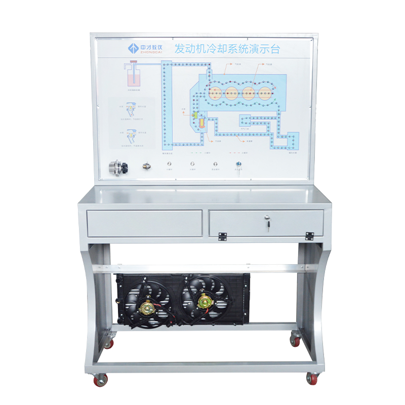 Educational Automotive Engine Cooling System Demonstration Board Equipment