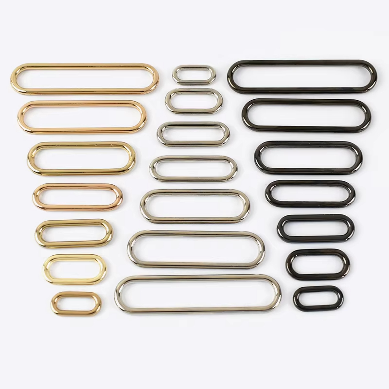 Wholesale 15-60mm Metal O Ring Buckle Handbag Hardware Bag Accessories Parts for Strap Belt