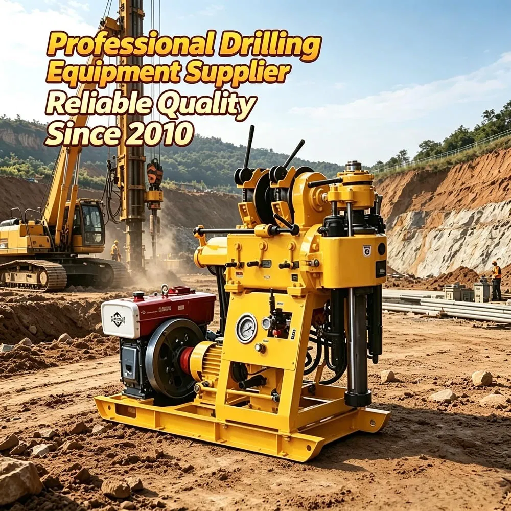 High Efficiency Light Duty Drilling Rig Suitable for Urban and Remote Field Construction Projects