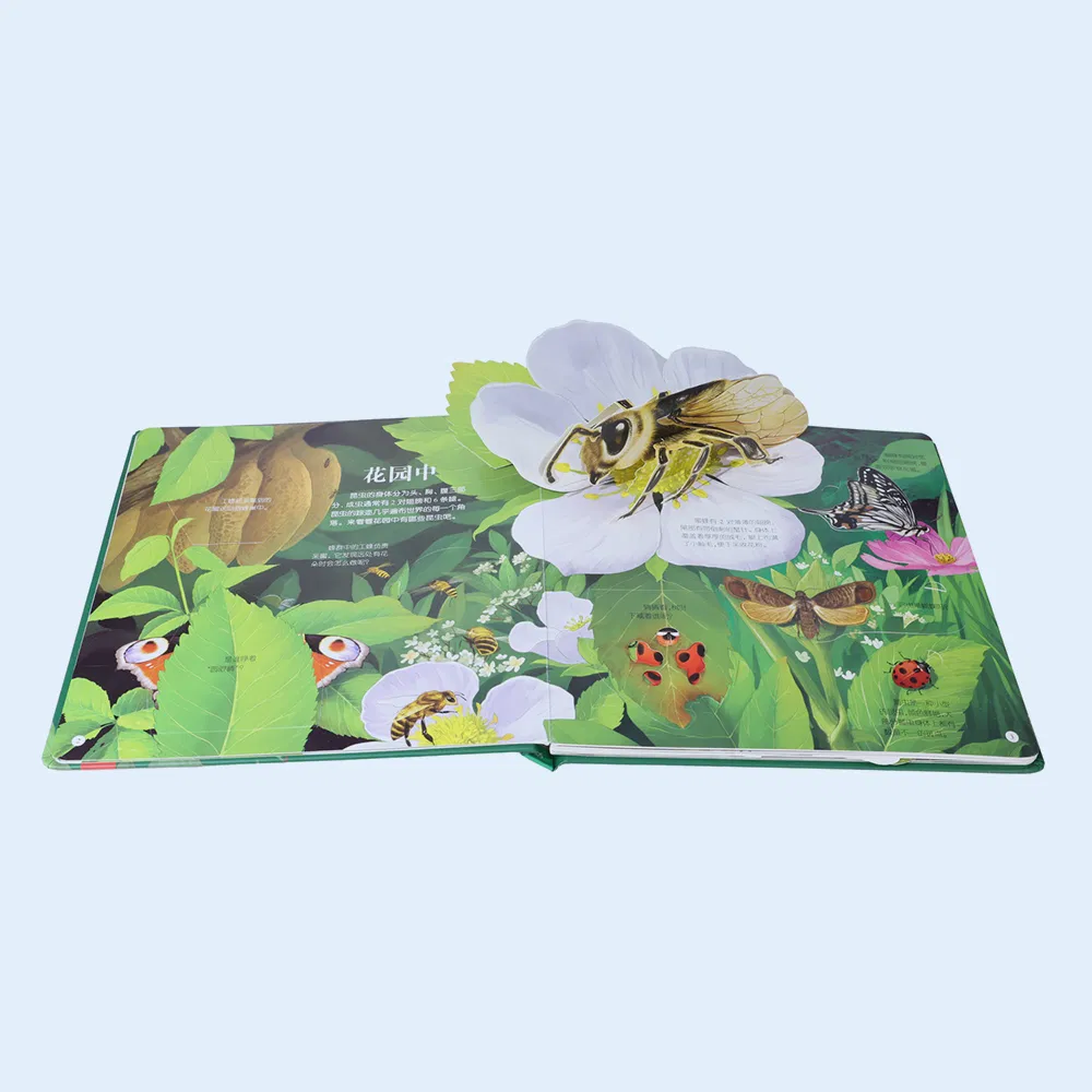 Custom 3D Pop up Book Personalized Hardcover Children Story Book Custom Printing Logo Design Early Education