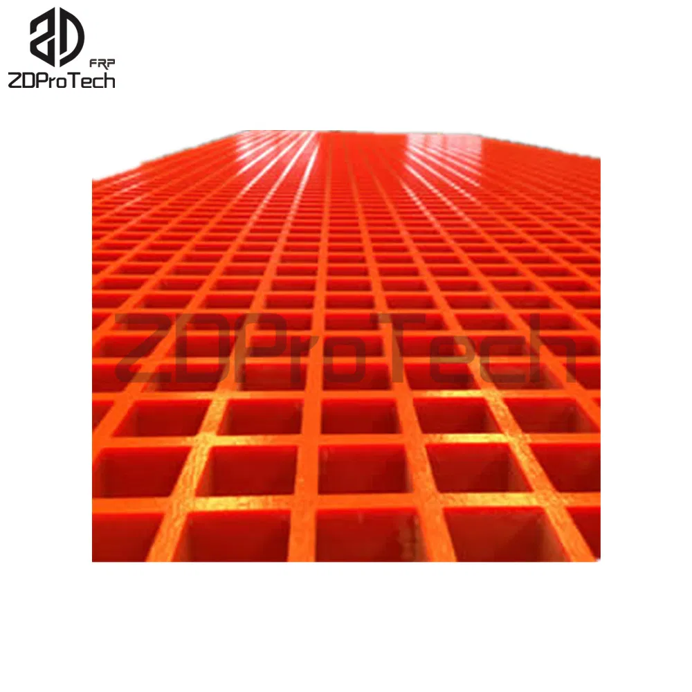 Customized Quality Assurance FRP Grating Fiberglass Walkway From Zdprotech