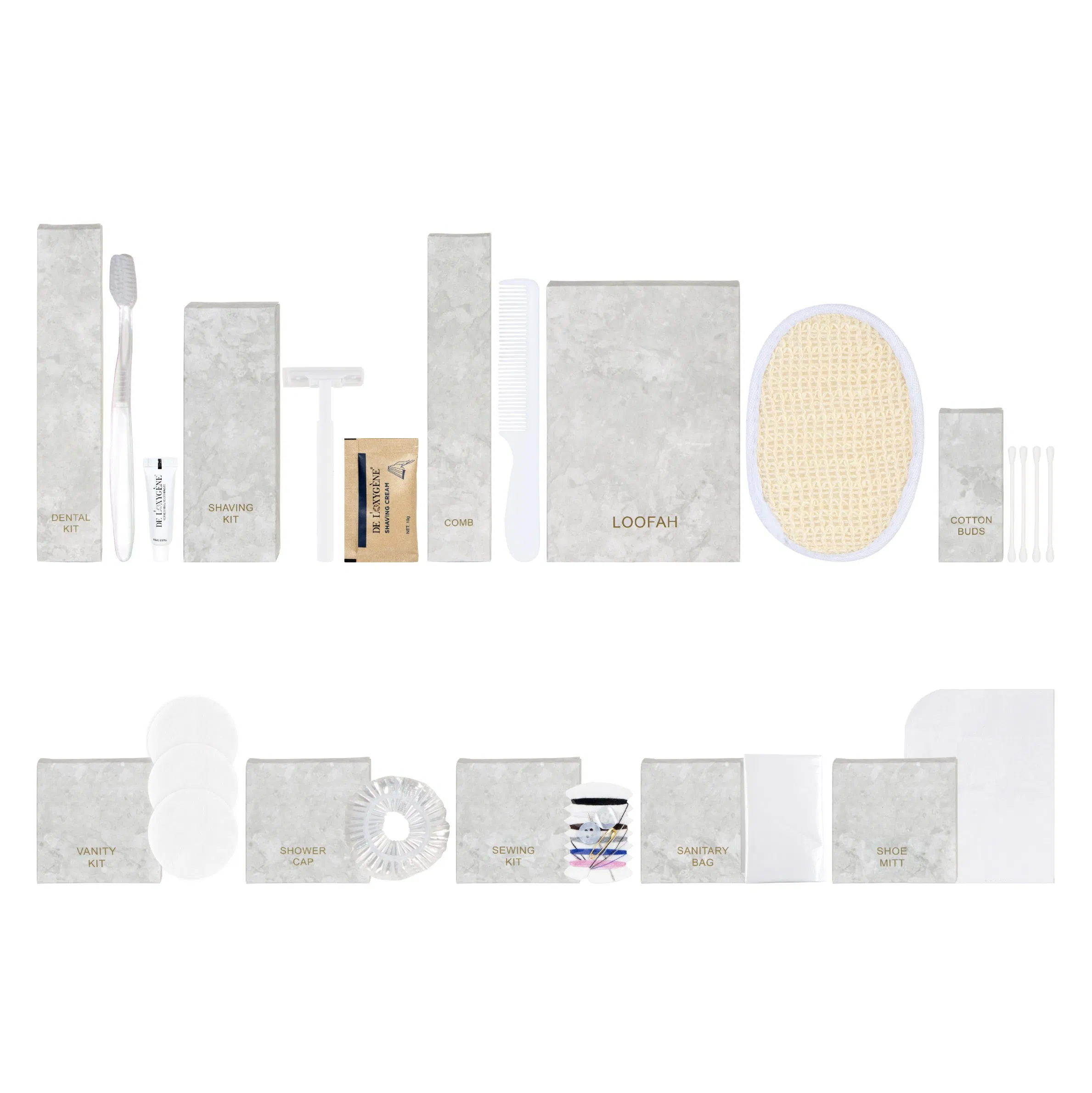 Hotel Supplies Bathroom Toiletries Kit Hotel Amenities Toothbrush Toothpaste Hotel Hygiene Kit
