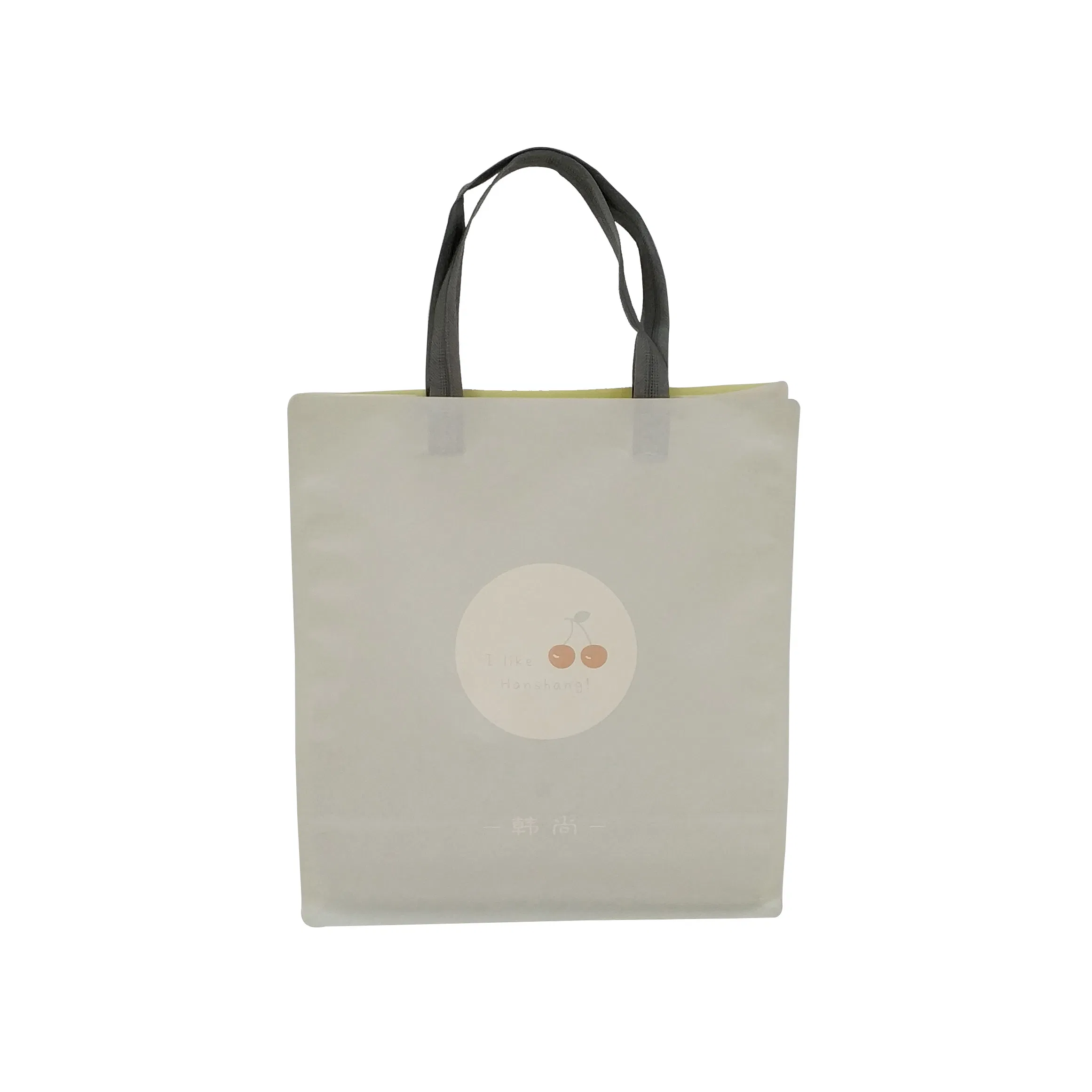 Custom Logo Printed Waterproof Paper Shopping Bag with Handle