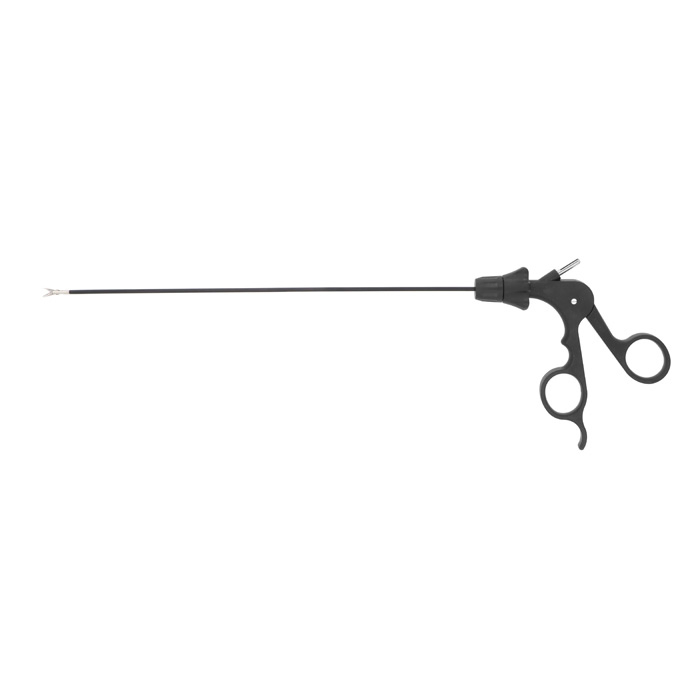 Manual Reusable Laparoscopic Grasping Forceps Plastic and Metal Biopsy Instrument for Abdominal Surgery