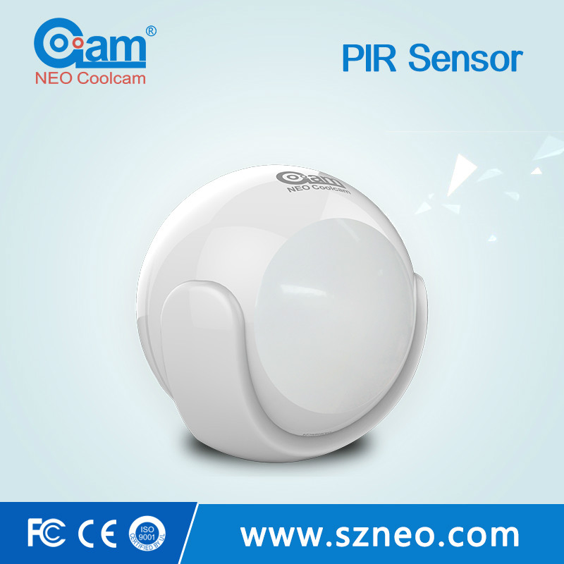 Shenzhen Coolcam 868.4MHz Motion Detector with Siren Alarm for Home Security Camera System Zwave PIR Motion Sensor