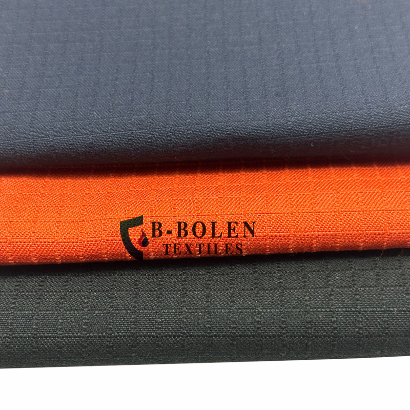 En11612 Fire Proof Fabric for Fire Fighter Suits Ripstop Aramid Iiia Fabric