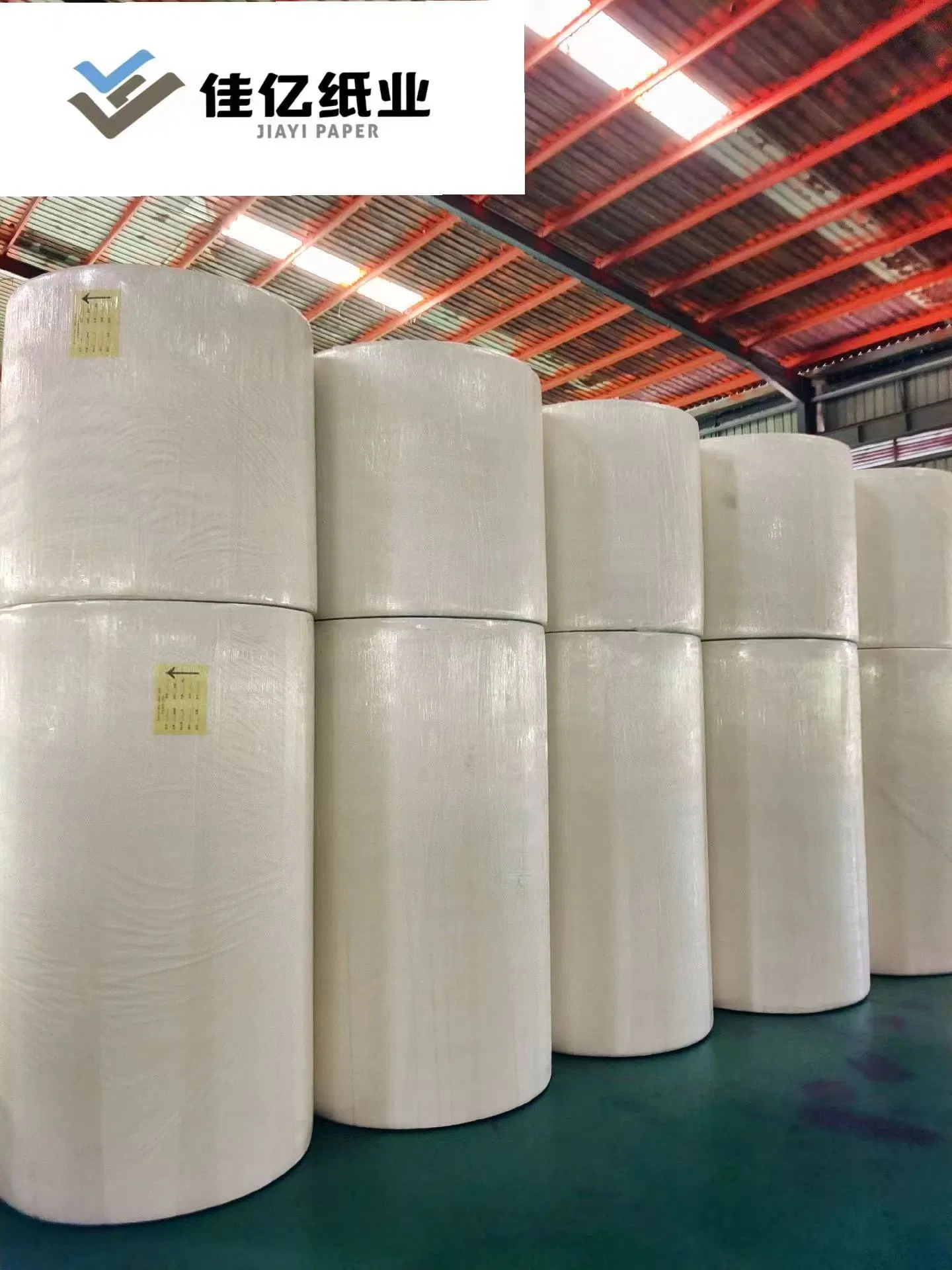 Hot Sale Jumbo Tissue Roll for Raw Material of Napkin Towel Toilet Paper Carrier Tissue