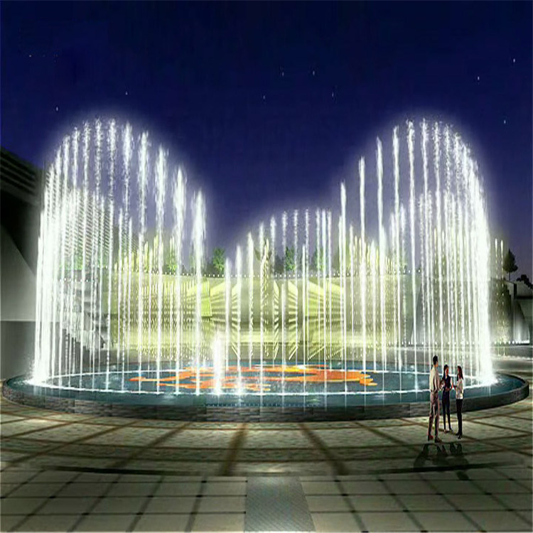 Outdoor Pool Combination Type Garden Rotating Music Water Fountains