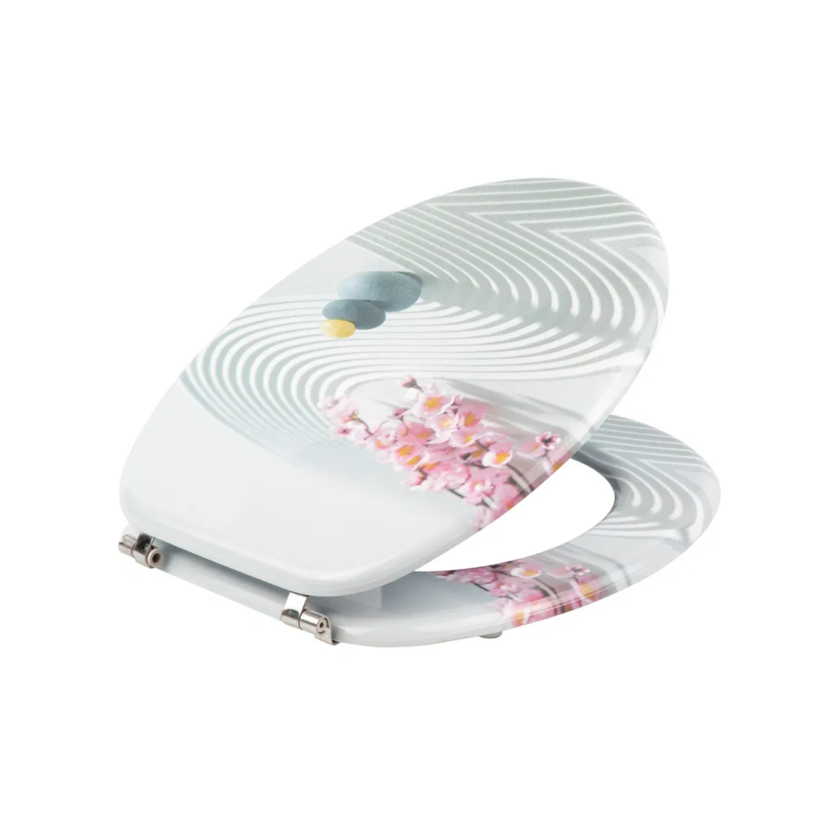 High Density Anti Warp MDF Printing Molded Toilet Seats for Apartment Bath