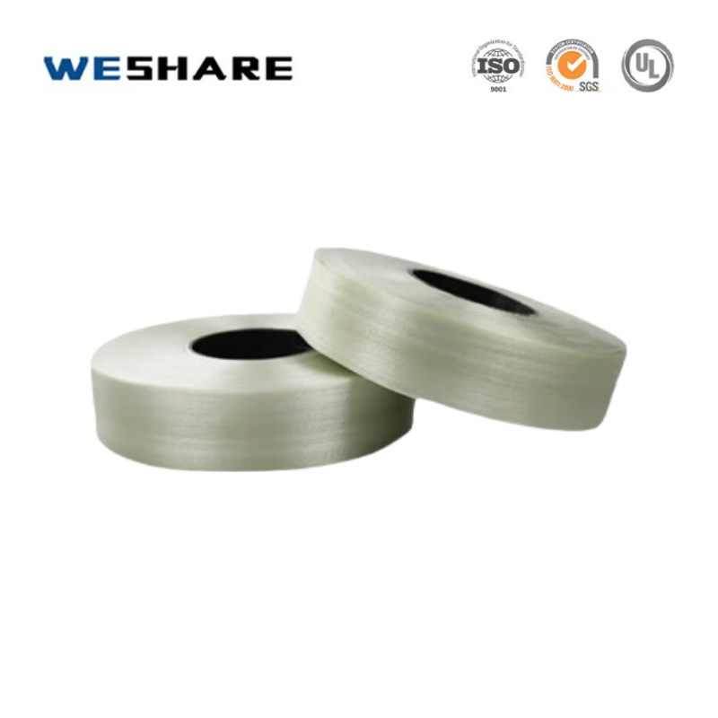 High Temperature Resistant Insulation Fiber Banding Tape for Cable