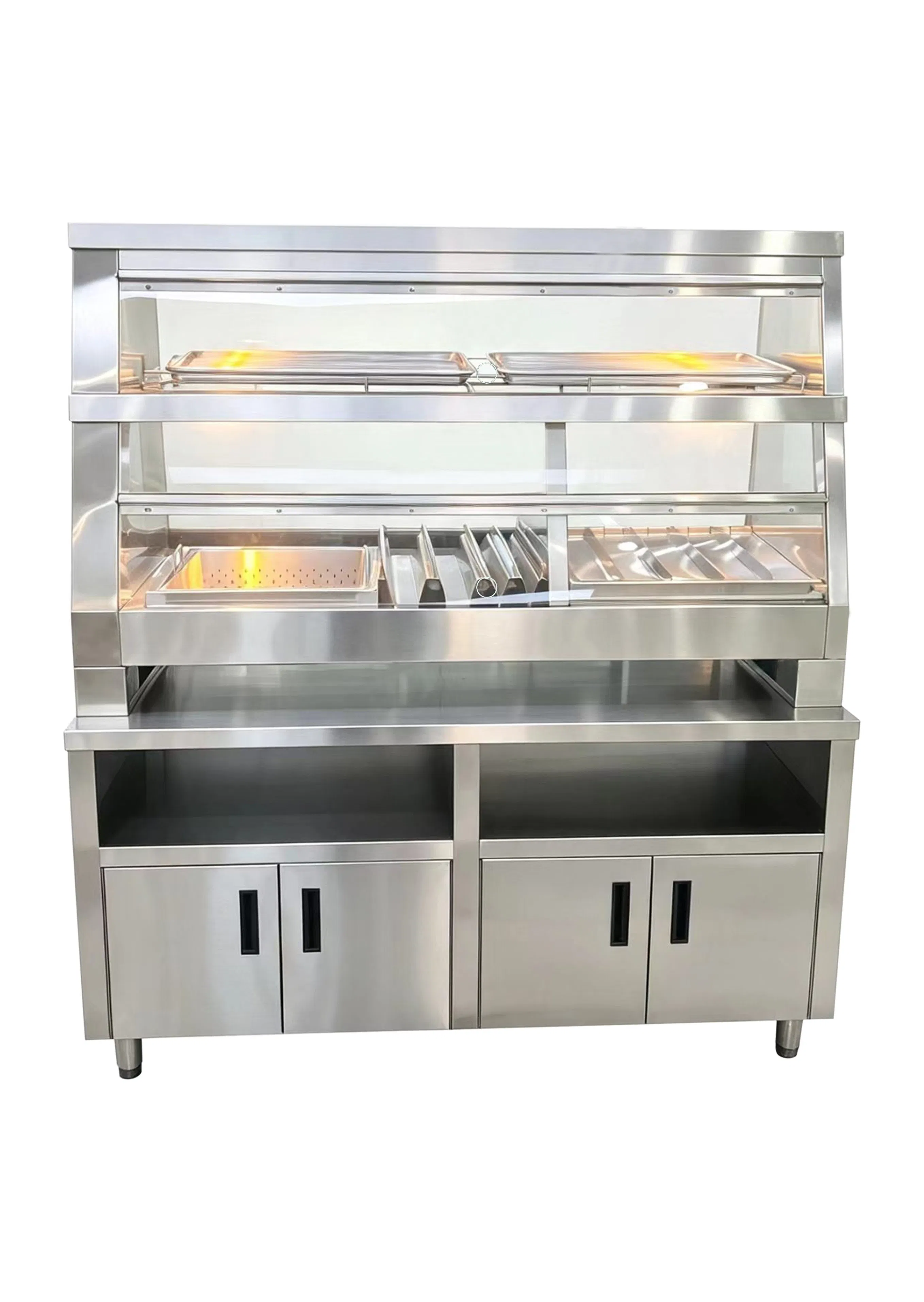 1.5m Commercial 3-in-1 Heated Display Cabinet