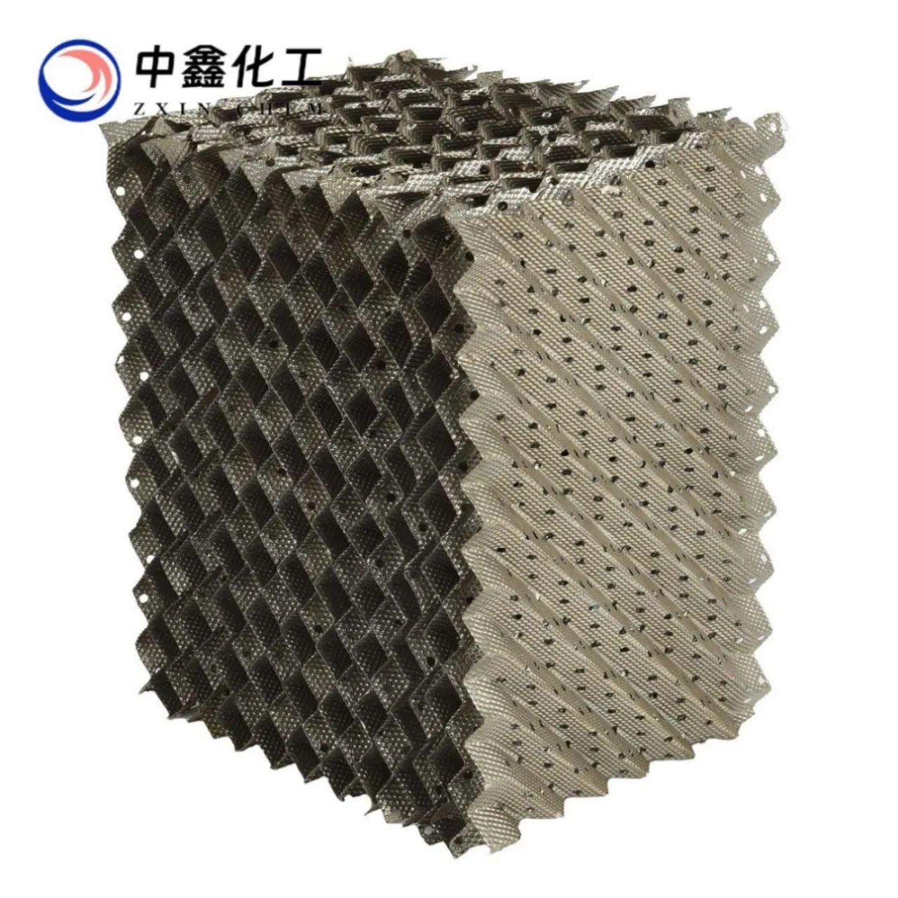 Precision High Wettability Structured Corrugated Plate Tower Packing for Heat Sensitive