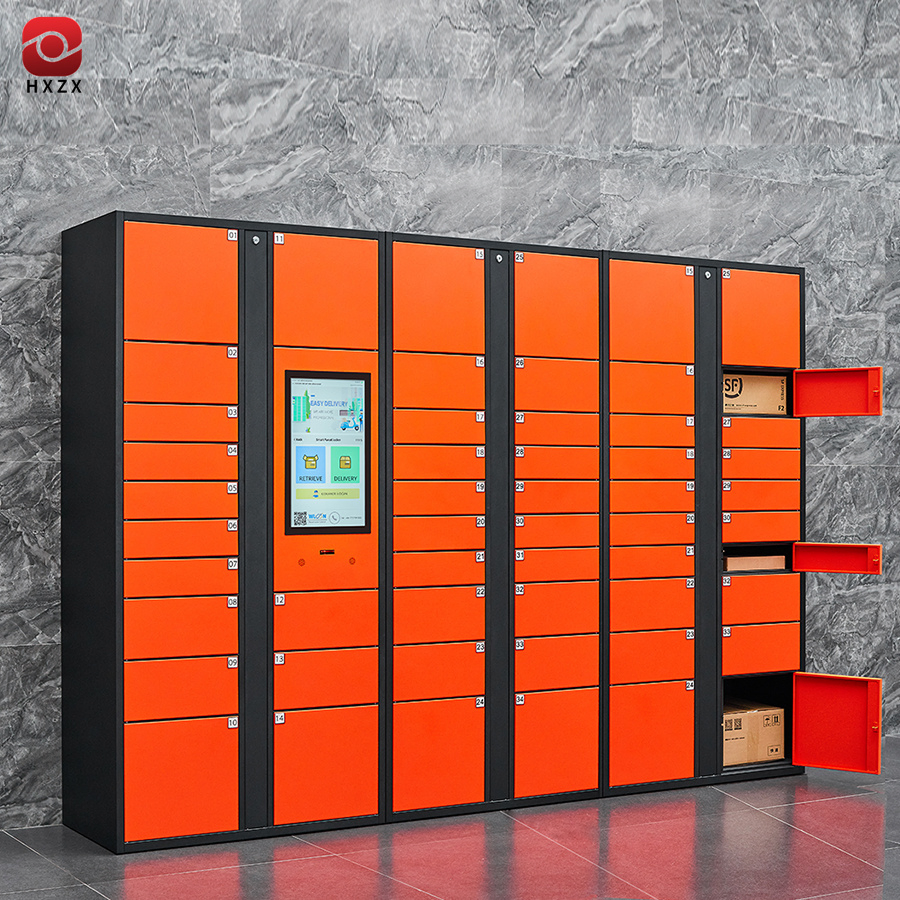 Outdoor Parcel Express Cabinet Intelligent Controller Smart Locker for Courier and Receiver Office Building