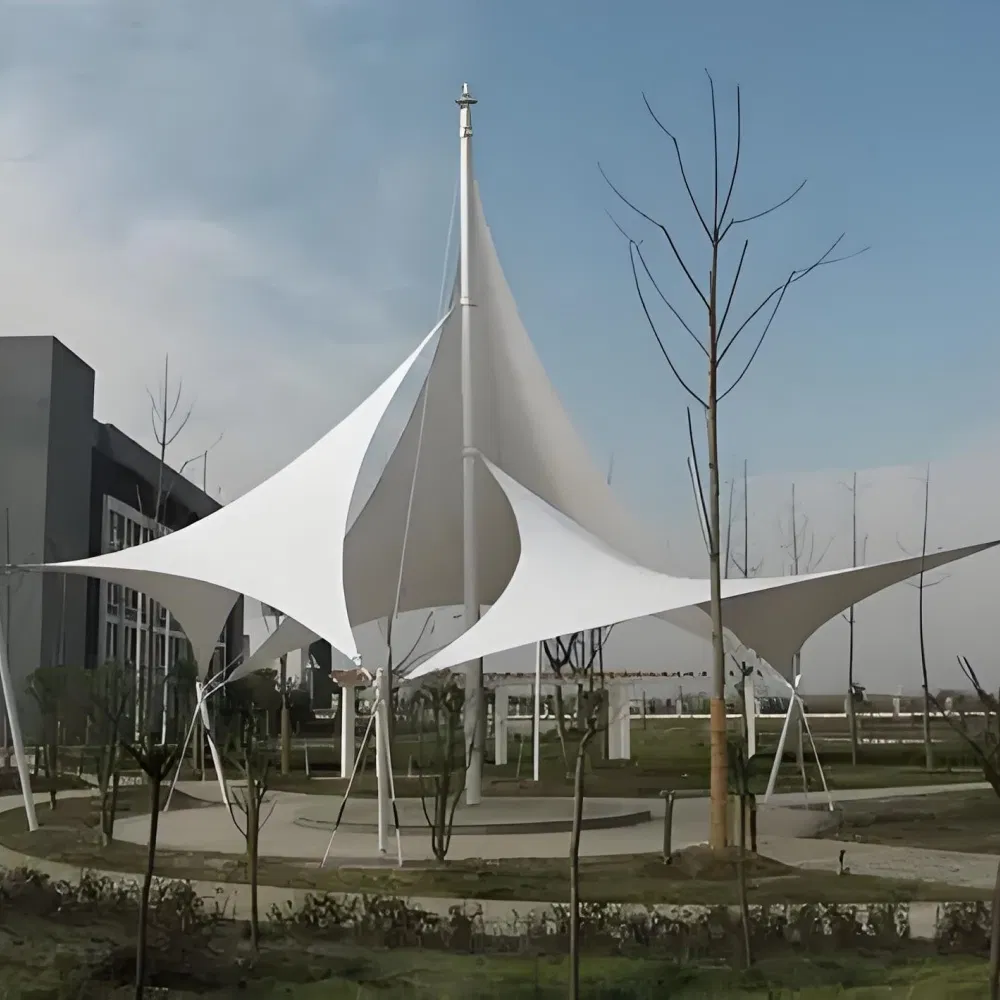 School Playground Children Shade Membrane Structure Landscape Shelter Safe