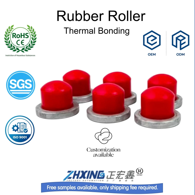 Custom Rubber Coated Press Head, Customizable Rubber Coated Parts for Industrial Pressing Equipment