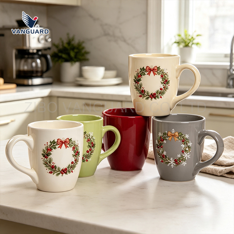 Factory Direct Small Milk Cup Custom Christmas Coffee Mug Ceramic Personalized Mug