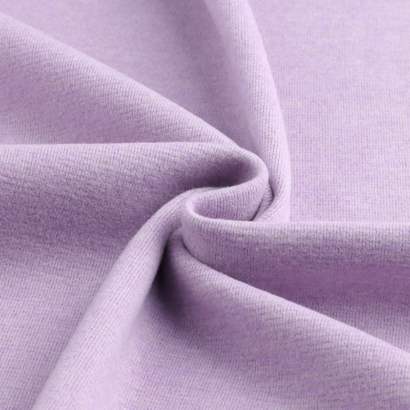 Premium Soft Wear-Resistant Polyester Wool Blend Knit Fabric