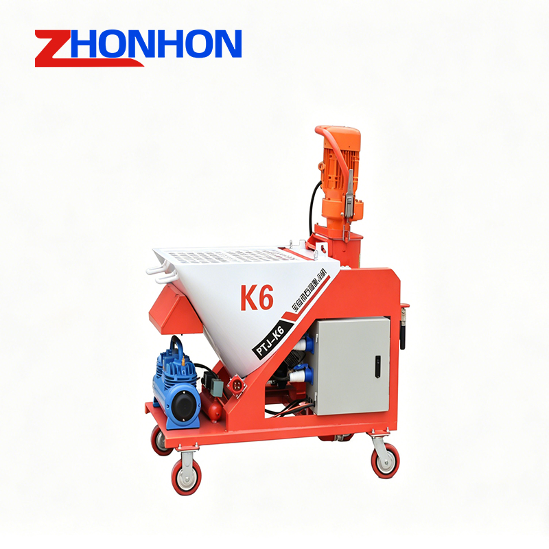 Building Renovation Professional Solution Gypsum Spray Machine Automatic Mortar Plaster Machine Cement Sprayer