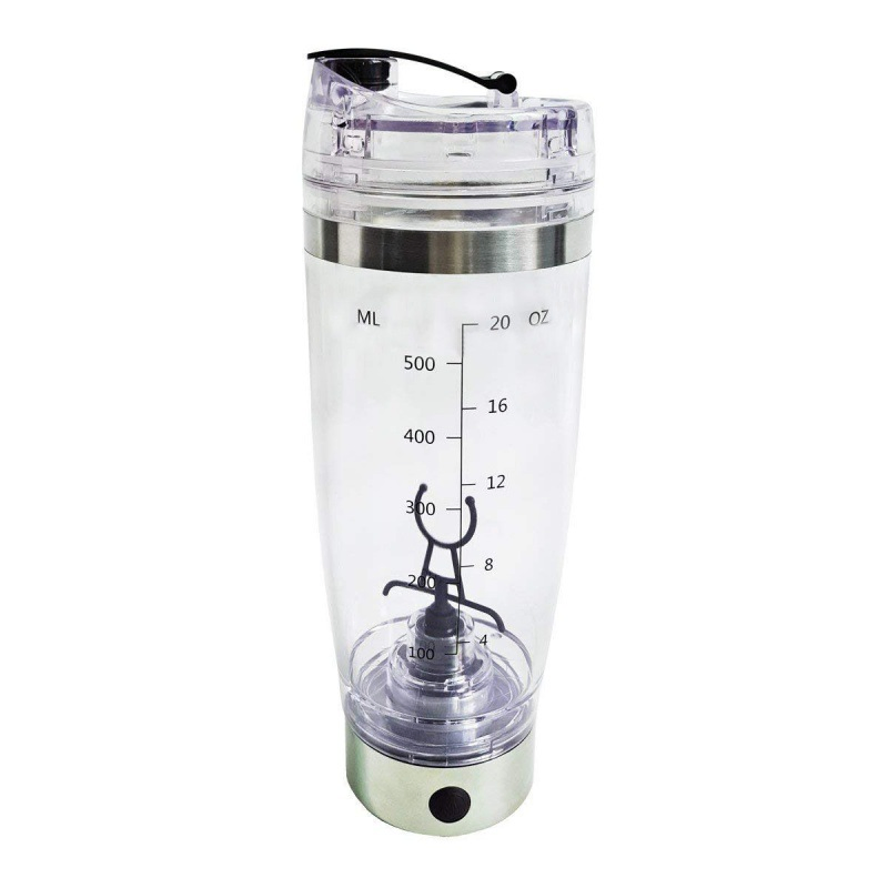 Custom Logo Print BPA Free Gym Sports Blender Protein Shaker Bottle