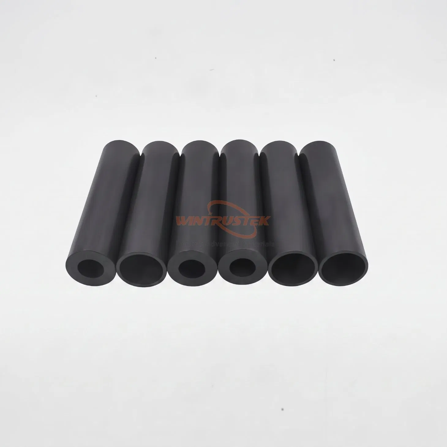 Precision Machined 99.5% Pure Boron Carbide Ceramic Wear-Resistant Tubes
