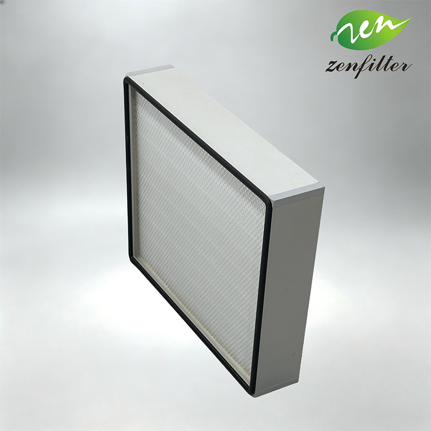 Stable Air Volume Mini Pleat HEPA Filter for Continuous Working Ventilation Equipment