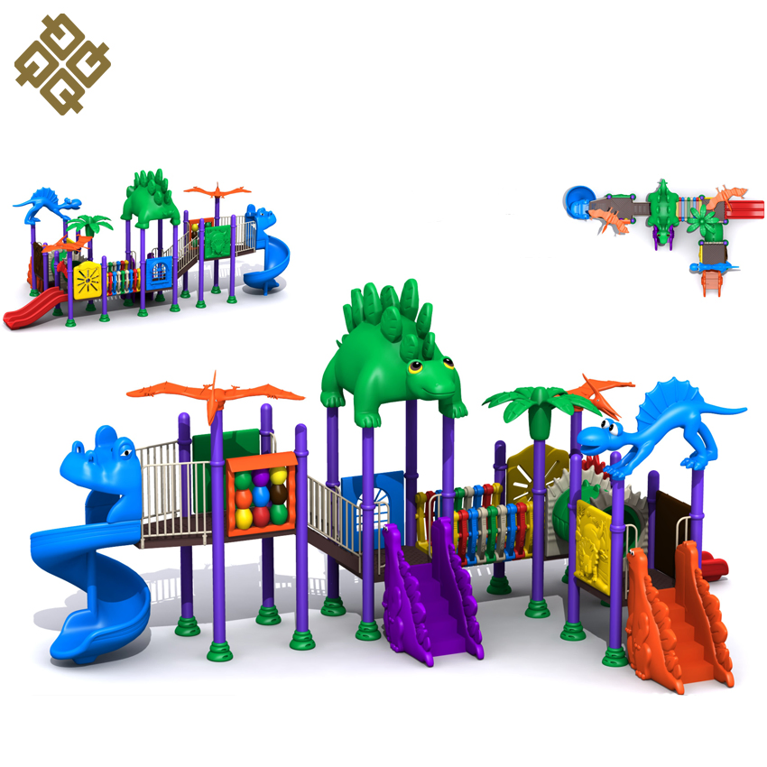 Best Quality Jurassic Colorful Outdoor Playground Equipment