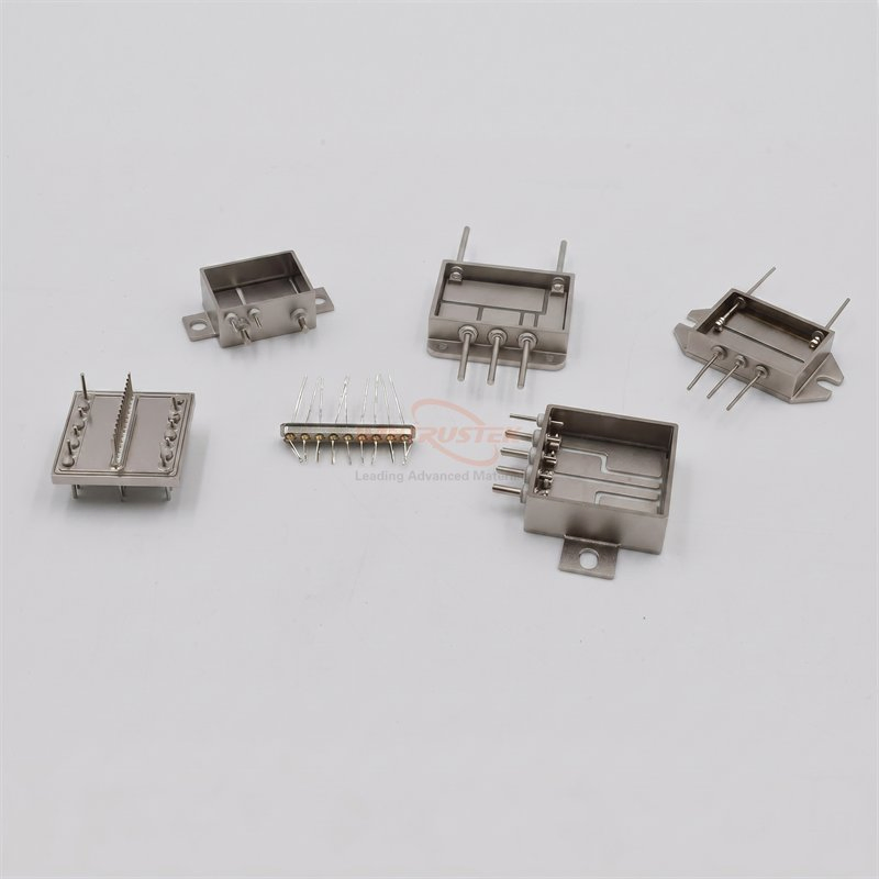 Nickel Plated Metal Flatpack Package Housing for Hybrid Microcircuits