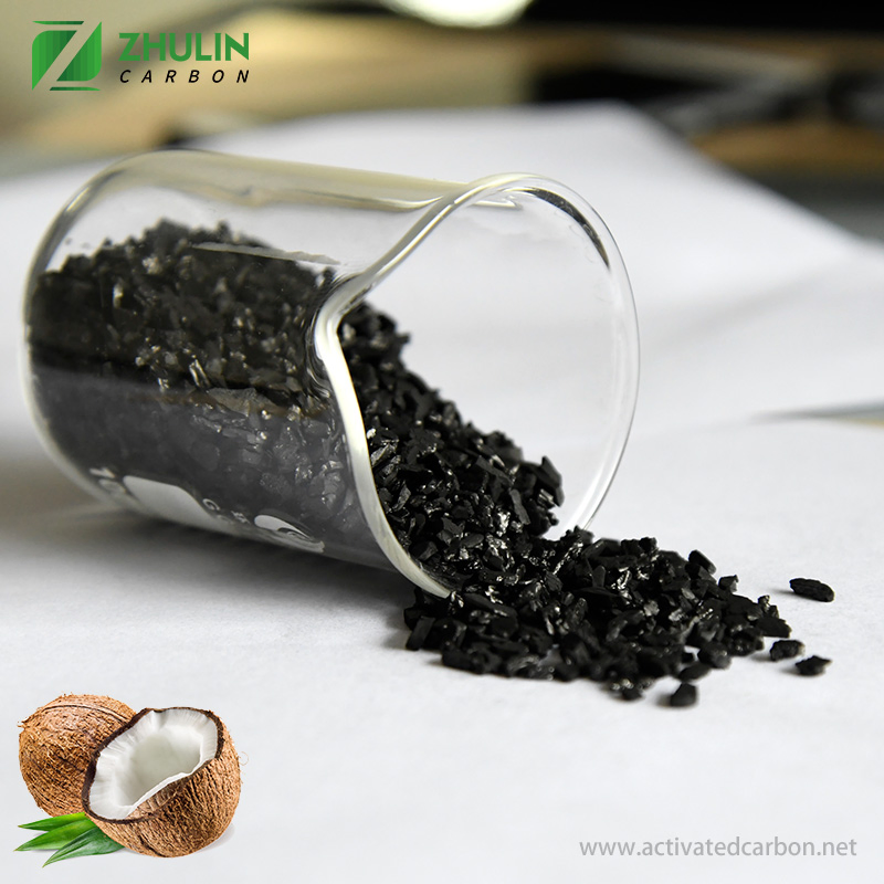 High Quality 5*10mesh Gold Activated Charcoal for Gold Refining