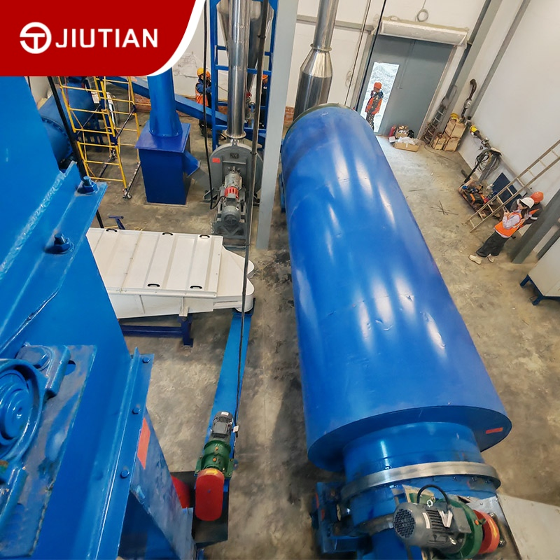 Continuous Olive Pomace Dryer Equipment for Feed and Fertilizer Production