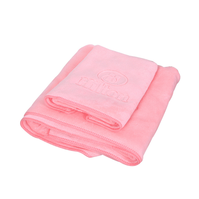 Gift Set 2 in 1 Quality Hilton Towel Sets Bath Towel + Face Towel Healthy Cheap Towel Sets