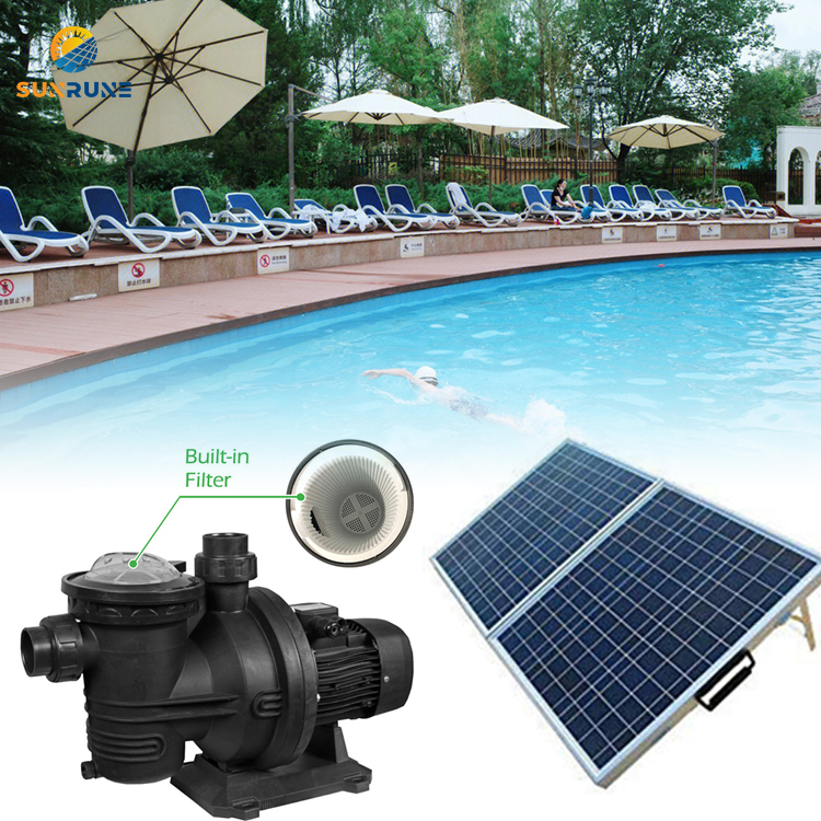 110V 1200W DC Solar Swimming Pool Pump Pumps System for Sale