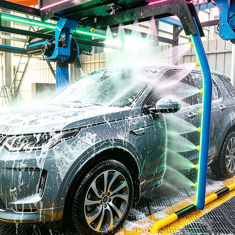 Fully Automatic Touchless Car Wash Machine CE Approved Brushless High Pressure Stainless Steel Factory Price for Carwash Shop