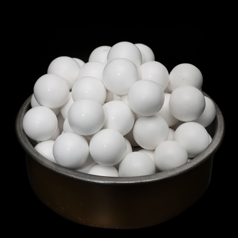 High-Performance Heat-Resistant Zirconium Oxide Ceramic Ball for Chemical Reactor with Solvent-Resistant Surface