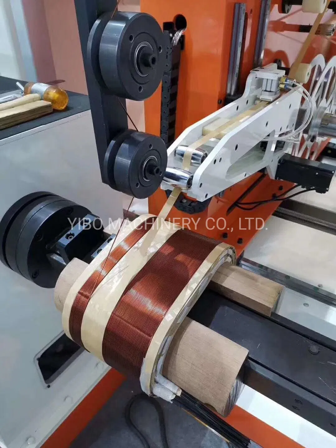 Industrial Equipment Copper Strip Winder Automatic Hv Transformer Foil Winding Machine